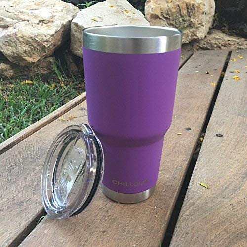 CHILLOUT LIFE 30 oz Stainless Steel Tumbler with Lid - Double Wall Vacuum  Insulated Large Travel Cof…See more CHILLOUT LIFE 30 oz Stainless Steel