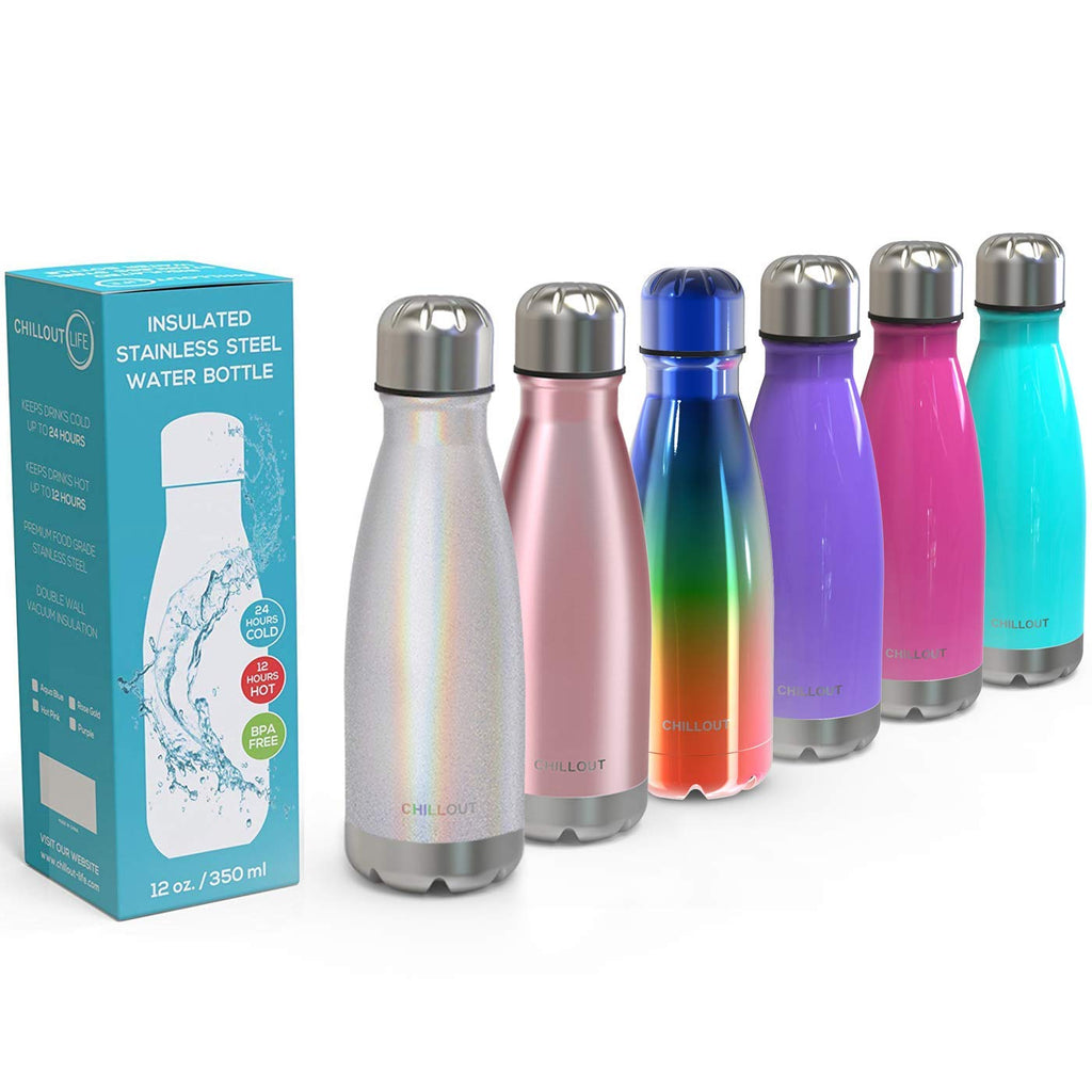 GROSCHE L'il Chill Insulated Kids Water Bottle - Blue - 12 fluid ounce -  Pretty Things & Cool Stuff