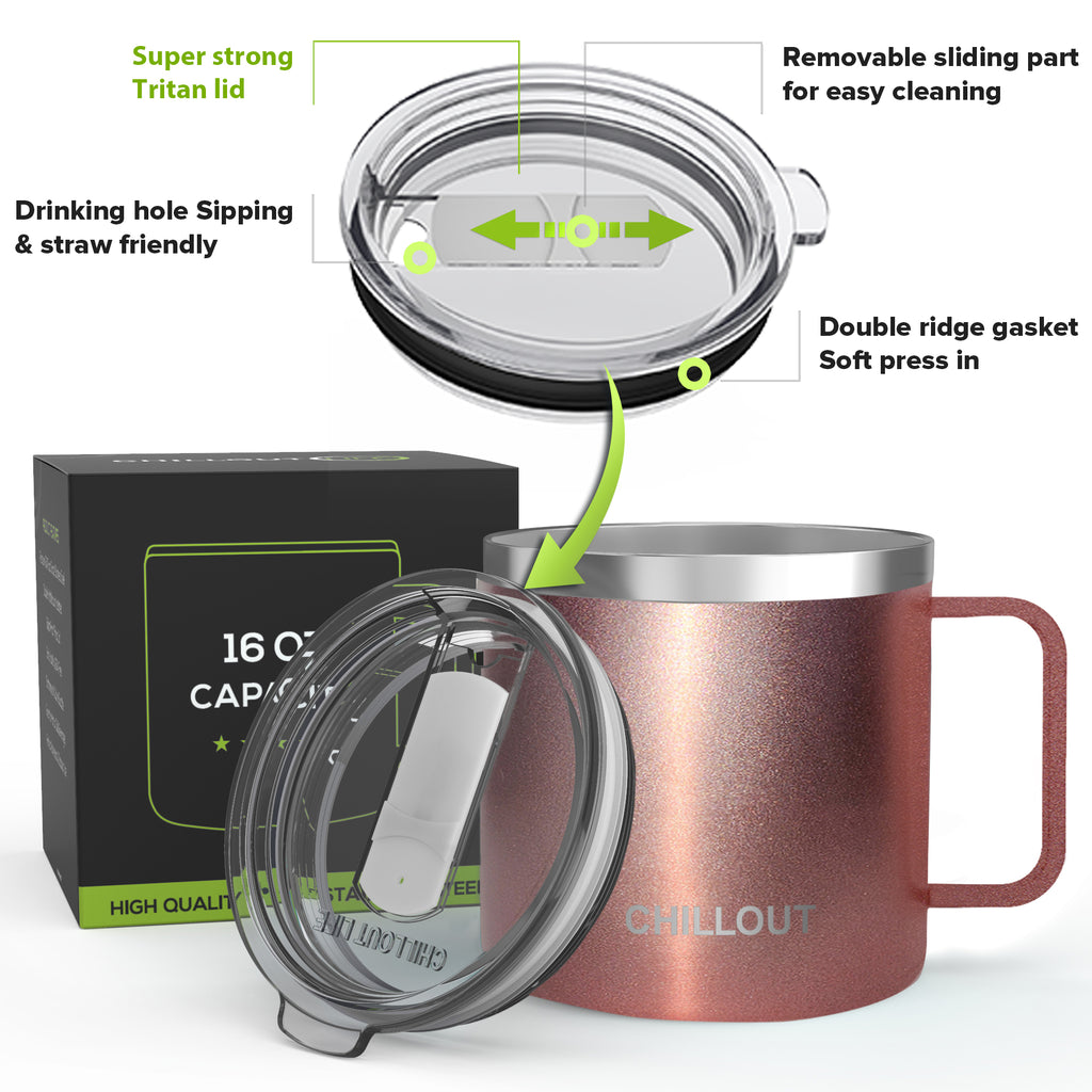 thumbnail image 2 of Coffee Mug 17oz, Insulated Coffee Travel Mug Spill Proof With Leakproof Lid Vacuum Stainless Steel Coffee To Go For Hot Cold Drinks 99edfd19 084c 4bc8 8683 2c2a595bb78e.92d544f178020f480611cab5958682fb 2 of 10